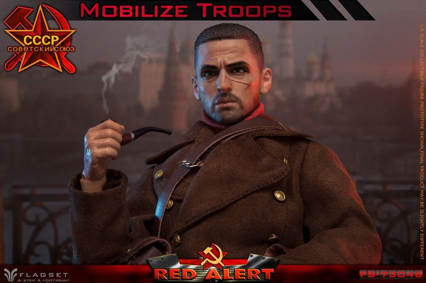 Pedido Figura Mobilize Troops - Red Alert CCCP marca Flagset FS-73046 escala 1/6