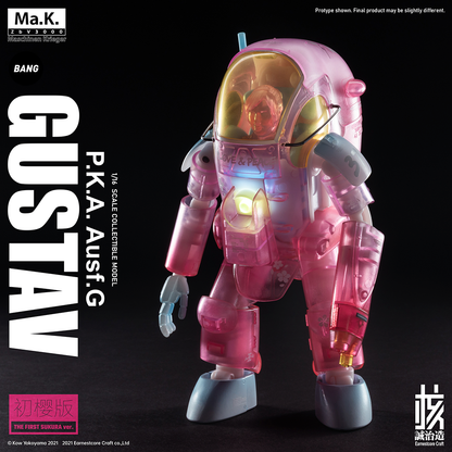 Pedido Figura Gustav (The First Sukura version) marca Yokoyama Hiroshi Ma.K x Earnestcore Craft MK-03 escala pequeña 1/16