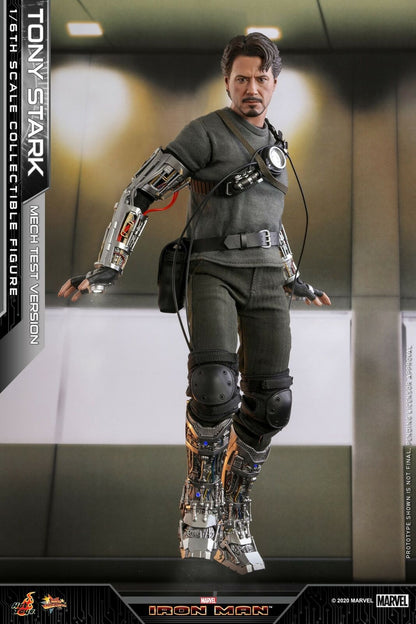 Pedido Figura Tony Stark (Mech Test version) (Standard version) marca Hot Toys MMS581 escala 1/6