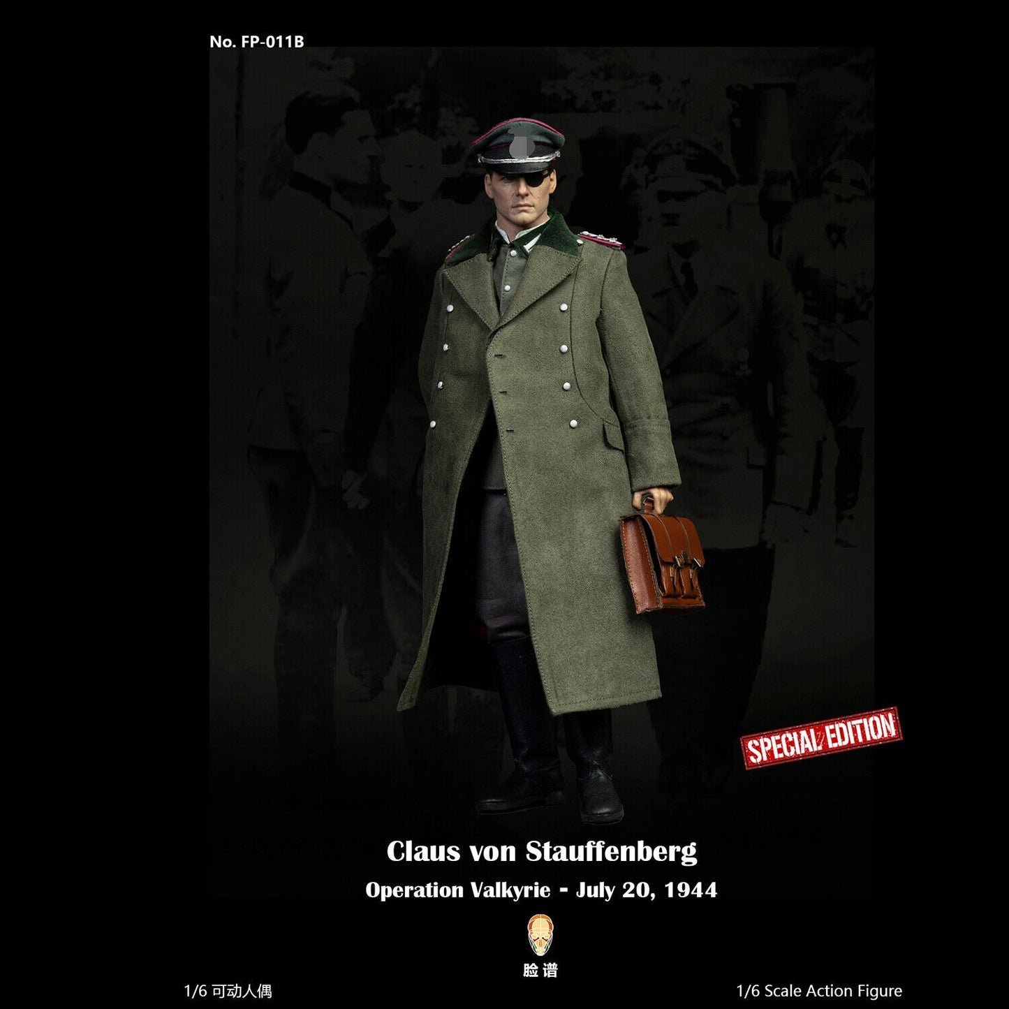 Pedido Figura Claus Von Stauffenberg - Operation Valkyrie (Special Edition) marca Facepool FP011B escala 1/6