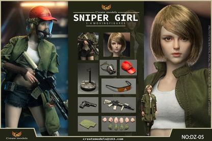 Pedido Figura Sniper Girl Songbird marca Create models DZ-05 escala 1/6