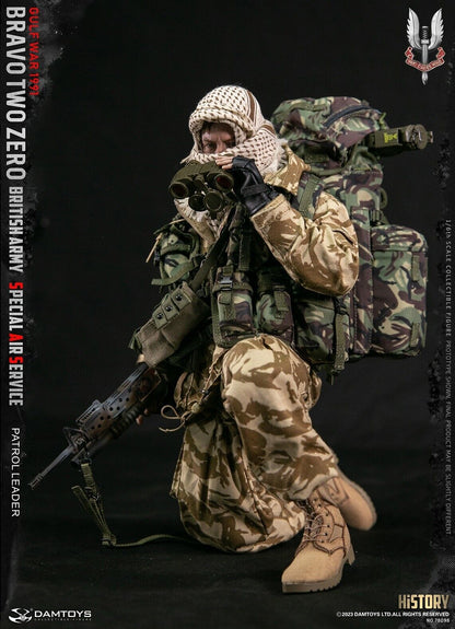 Preventa Figura Patrol Leader - British Army Special Air Service marca Damtoys 78098 escala 1/6