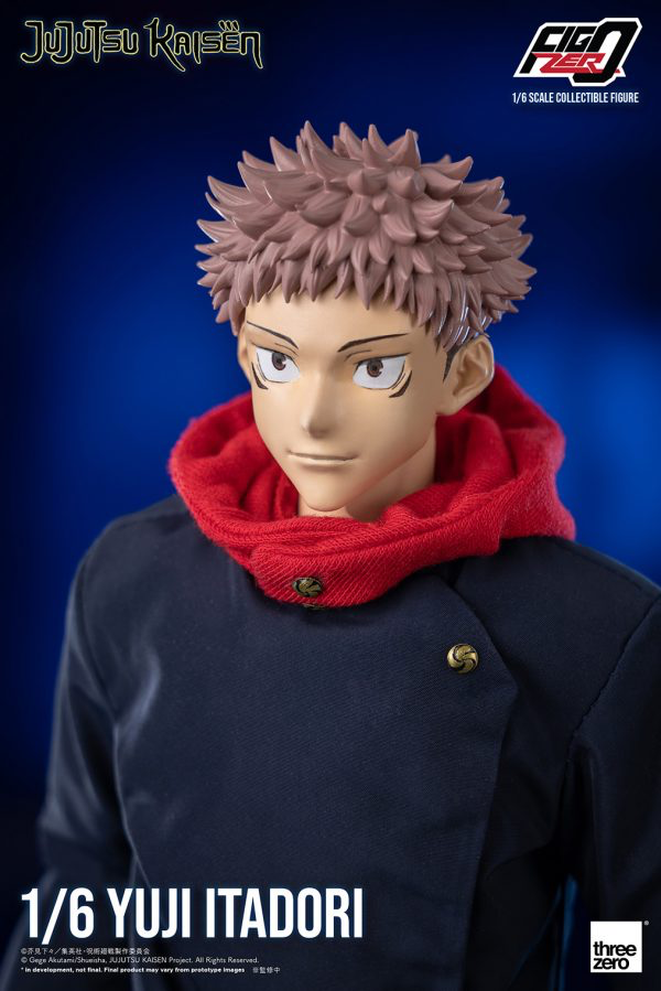 Pedido Figura Itadori Yuji - Jujutsu Kaisen - Figzero marca Threezero 3Z0374 escala 1/6