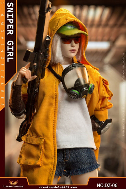 Pedido Figura Sniper Girl Lan marca Create models DZ-06 escala 1/6