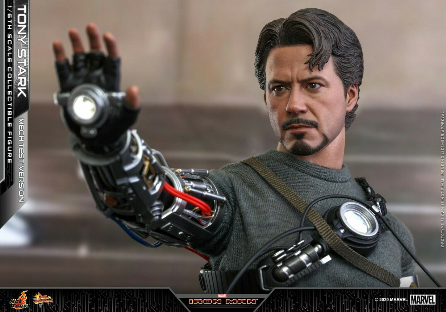 Pedido Figura Tony Stark Mech Test Version (Deluxe version) marca Hot Toys MMS582 escala 1/6