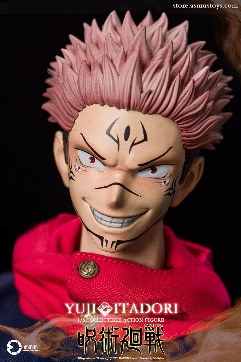 Pedido Figura Itadori Yuji - Jujutsu Kaisen marca Asmus JJKS02A escala 1/6