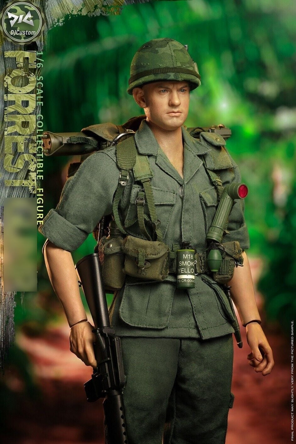 Pedido Figura Vietnam Forrest marca DJ-Custom DJ-16008 escala 1/6