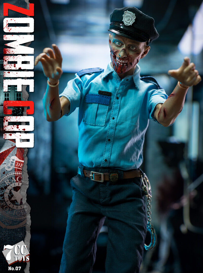 Pedido Figura Zombie Cop marca 7CC Toys NO:07 escala 1/6