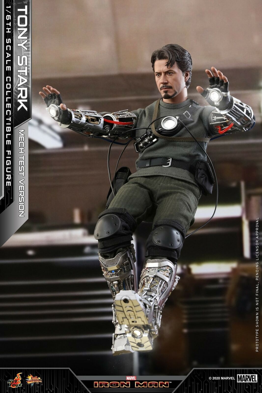 Pedido Figura Tony Stark (Mech Test version) (Standard version) marca Hot Toys MMS581 escala 1/6