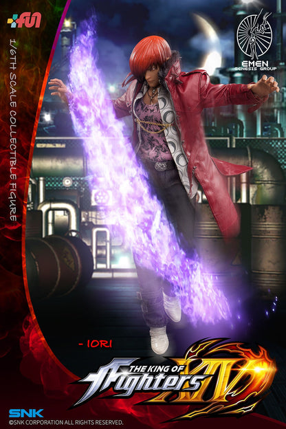 Pedido Figura Iori Yagami - SNK The King of Fighters XIV marca Emen Genesis KOF-IR01 escala 1/6