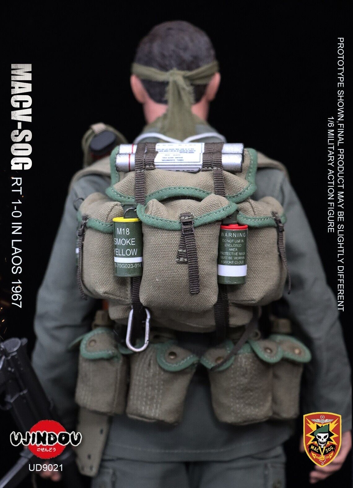 Pedido Figura MACV SOG Recon Team in Laos marca Ujindou UD9021 escala 1/6