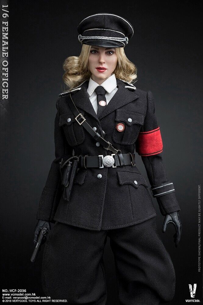 Pedido Figura Female German Officer marca Verycool VCF-2036 escala 1/6