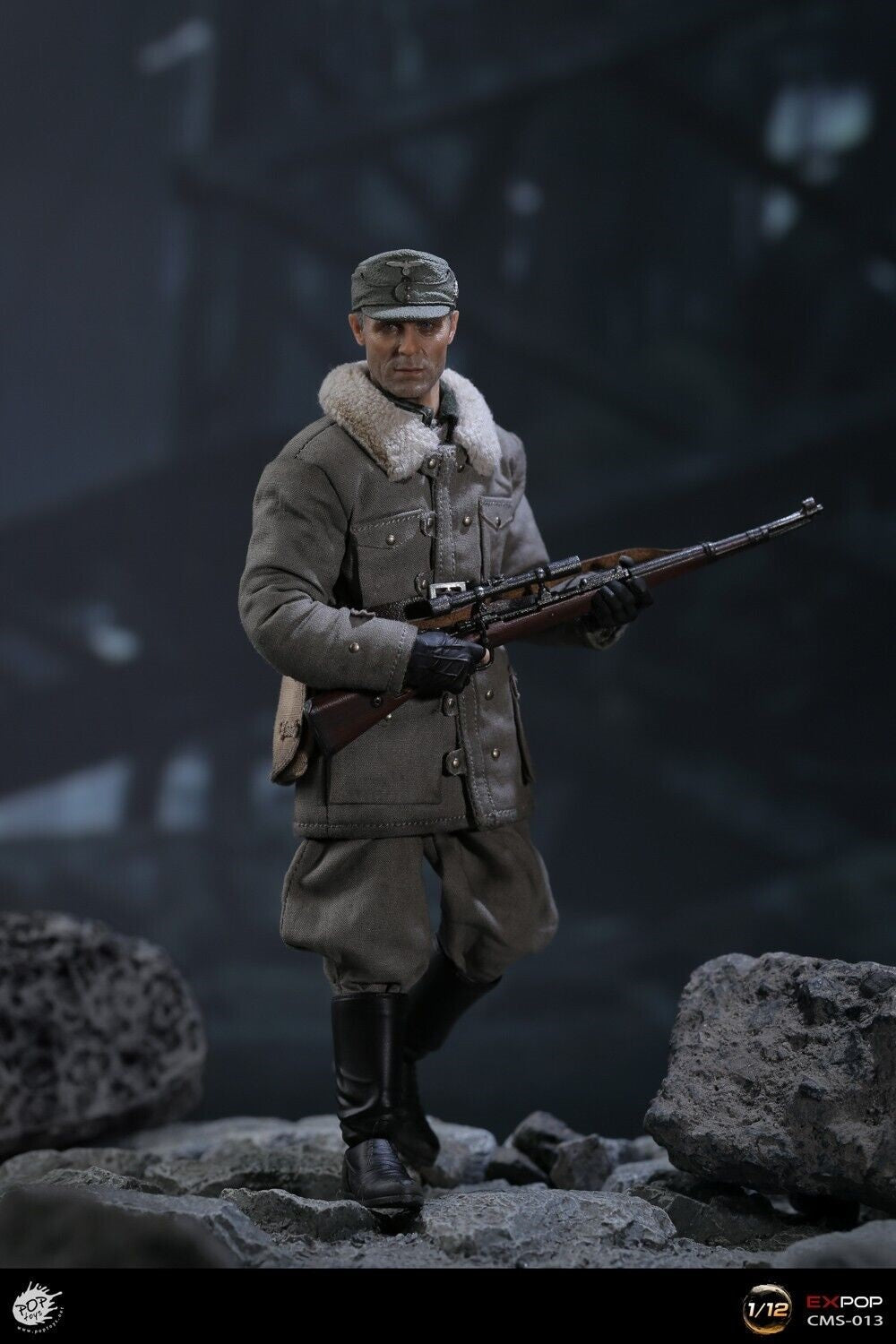 Pedido Figura German Sniper Colonel marca Poptoys CMS013 escala pequeña 1/12