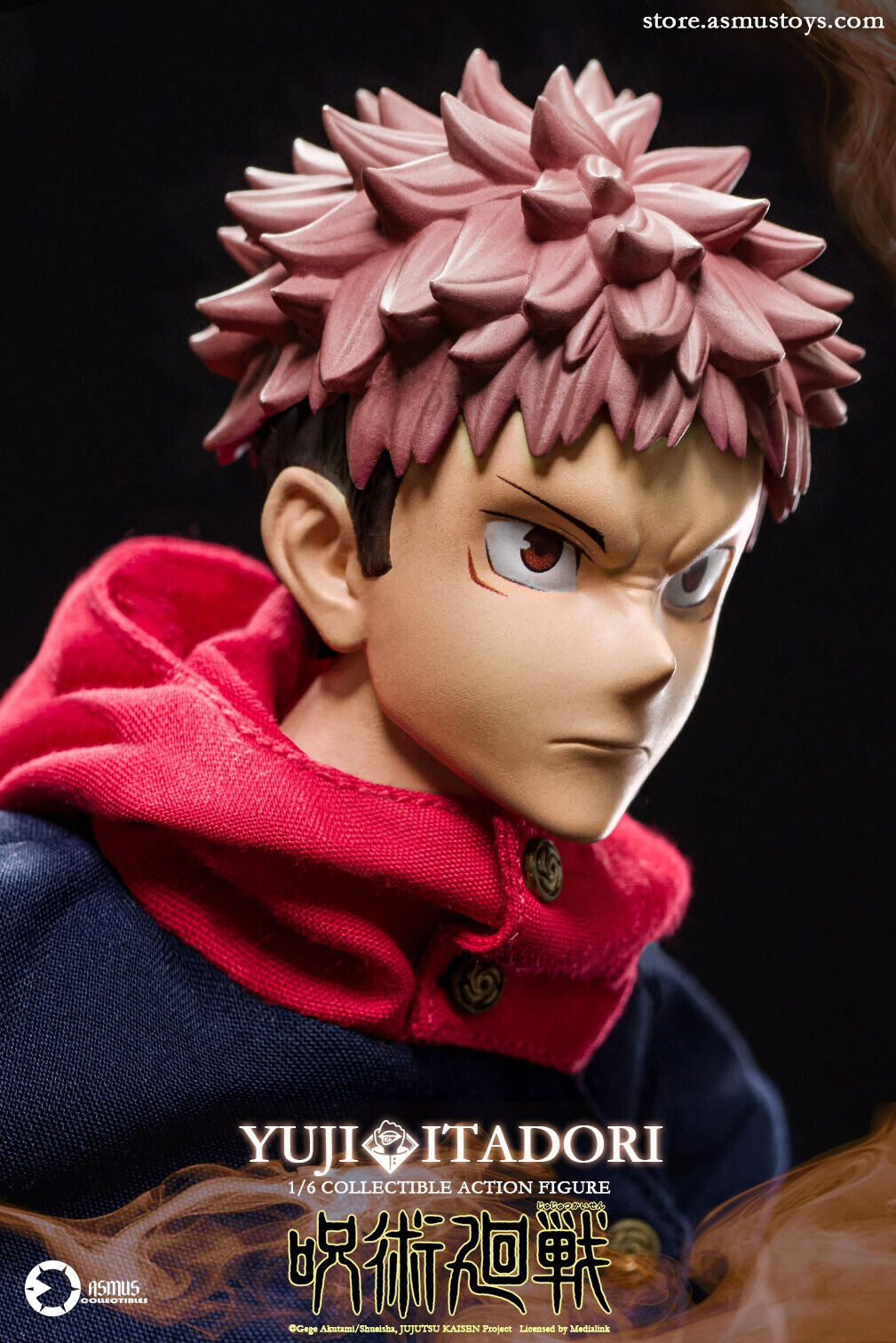 Pedido Figura Itadori Yuji - Jujutsu Kaisen marca Asmus JJKS02A escala 1/6