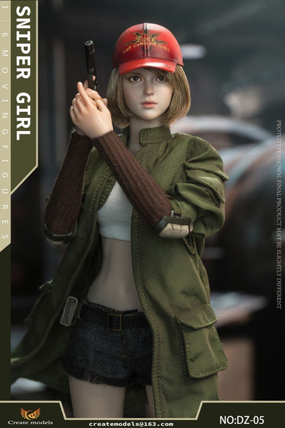 Pedido Figura Sniper Girl Songbird marca Create models DZ-05 escala 1/6