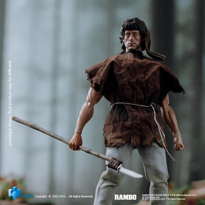 Pedido Figura John Rambo - Rambo: First Blood - Exquisite Super Series marca HIYA ESR0097 escala pequeña 1/12