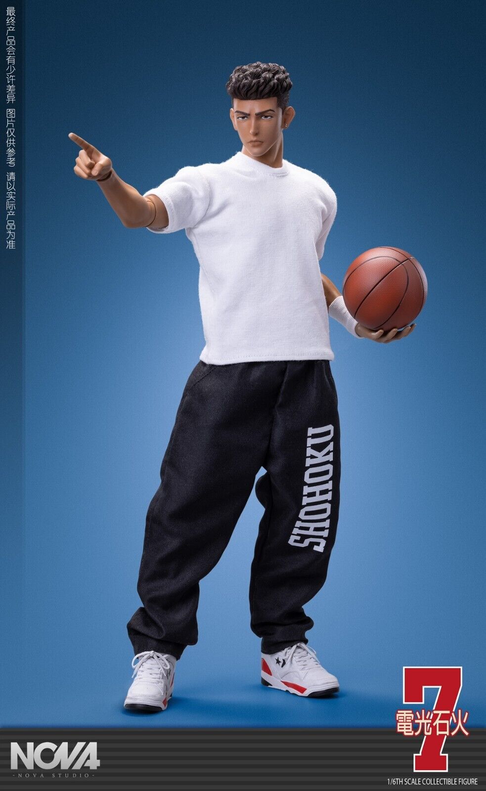 Pedido Figura Basketball Player No.7 marca NOVA Studio NS0605 escala 1/6