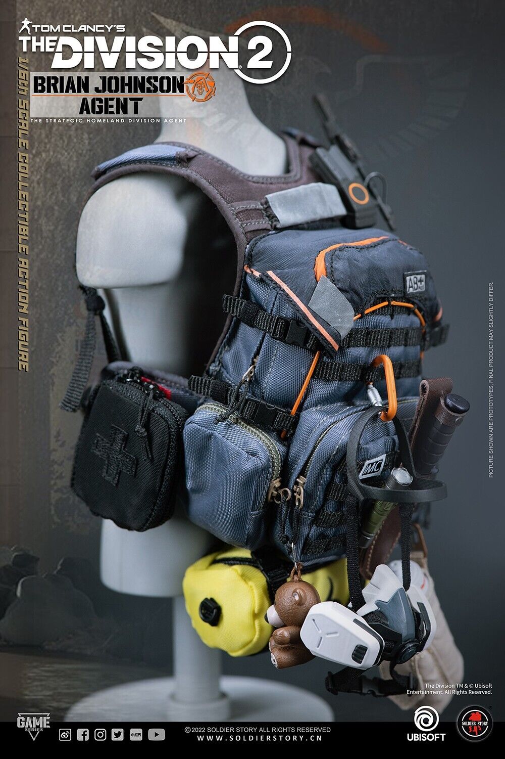 Pedido Figura Brian Johnson (Deluxe Version) - Ubisoft The Division 2 marca Soldier Story SSG-005 escala 1/6