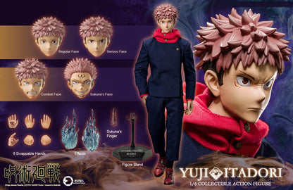 Pedido Figura Itadori Yuji - Jujutsu Kaisen marca Asmus JJKS02A escala 1/6