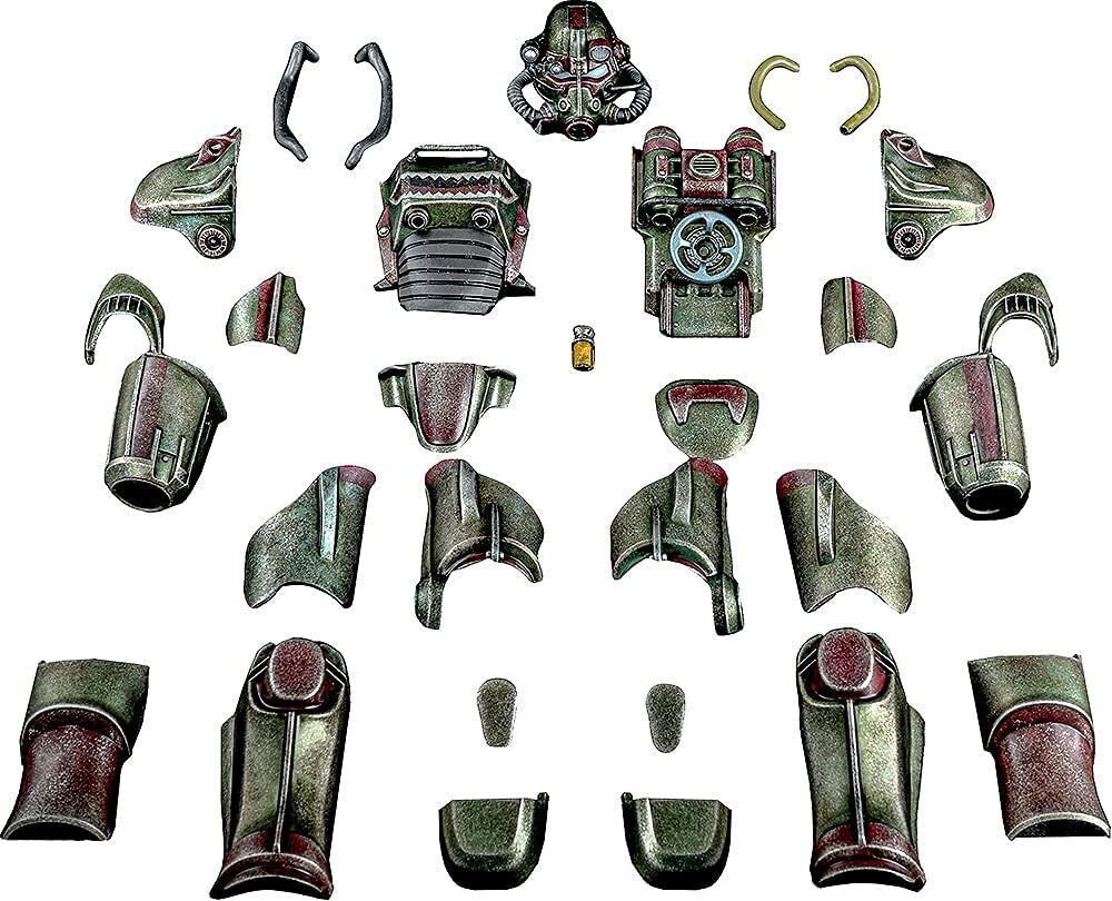 Pedido Set Fallout T-45 Power Armor - Hot Rod Shark Armor Pack marca Threezero 3Z0309 escala 1/6