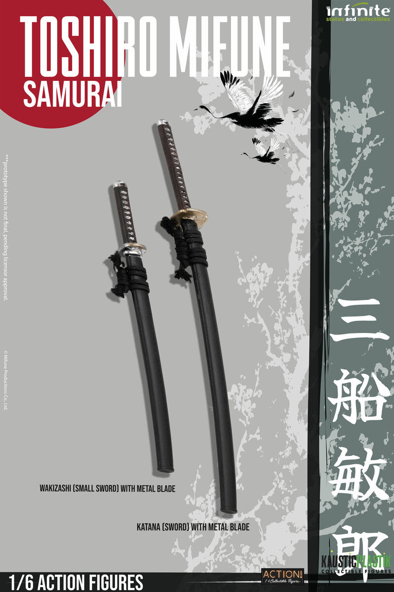 Preventa Figura Toshiro Mifune: A Legendary Tribute - SAMURAI marca Kaustic Plastik escala 1/6