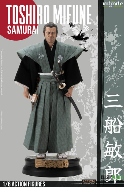 Preventa Figura Toshiro Mifune: A Legendary Tribute - SAMURAI marca Kaustic Plastik escala 1/6