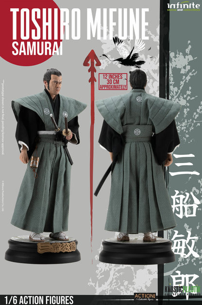 Preventa Figura Toshiro Mifune: A Legendary Tribute - SAMURAI marca Kaustic Plastik escala 1/6