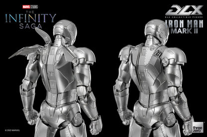 Pedido Figura DLX Iron Man Mark II 2 - Avengers: Infinity Saga marca Threezero 3Z0477 escala pequeña 1/12