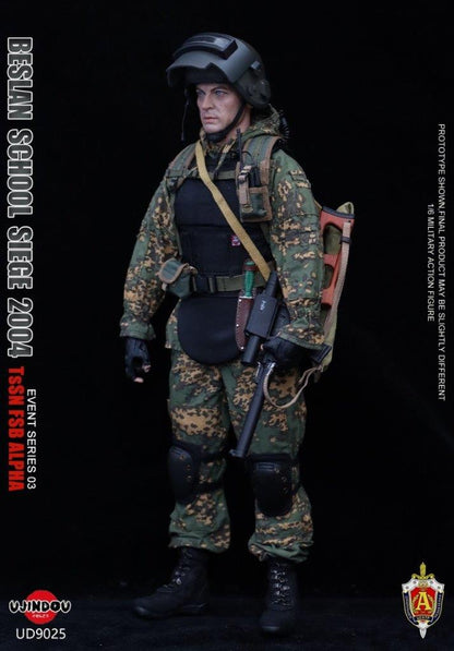 Preventa Figura TsSN FSB Alpha - Beslan School Siege 2004 marca Ujindou UD9025 escala 1/6