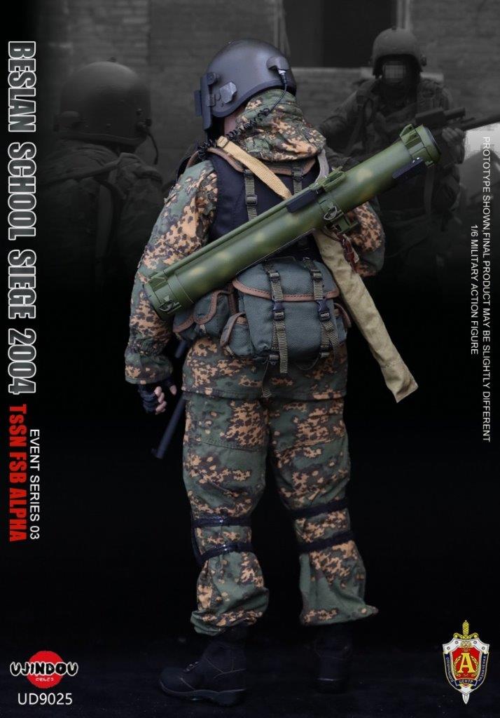 Preventa Figura TsSN FSB Alpha - Beslan School Siege 2004 marca Ujindou UD9025 escala 1/6