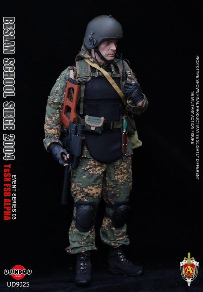 Preventa Figura TsSN FSB Alpha - Beslan School Siege 2004 marca Ujindou UD9025 escala 1/6