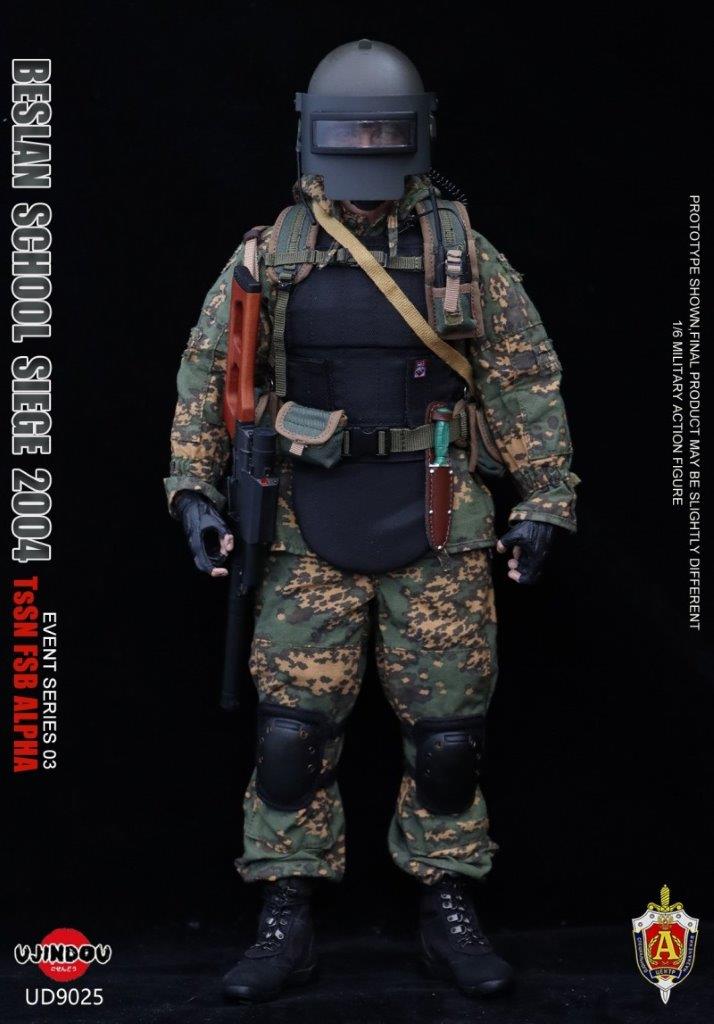 Preventa Figura TsSN FSB Alpha - Beslan School Siege 2004 marca Ujindou UD9025 escala 1/6