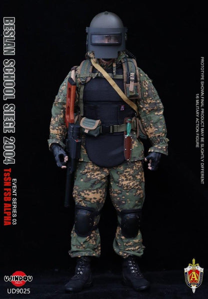 Preventa Figura TsSN FSB Alpha - Beslan School Siege 2004 marca Ujindou UD9025 escala 1/6