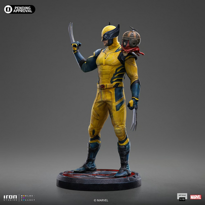 Preventa Estatua Wolverine (Headpool) - Deadpool & Wolverine - Limited Edition marca Iron Studios escala de arte 1/10