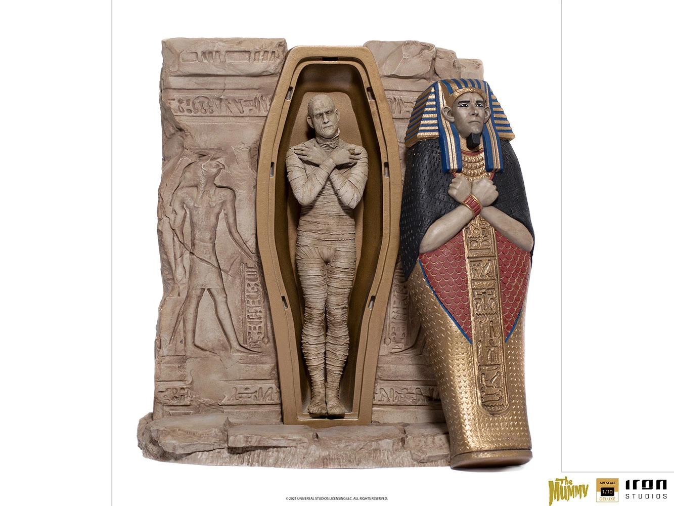 Pedido Estatua The Mummy (Deluxe) - Universal Monsters marca Iron Studios escala de arte 1/10