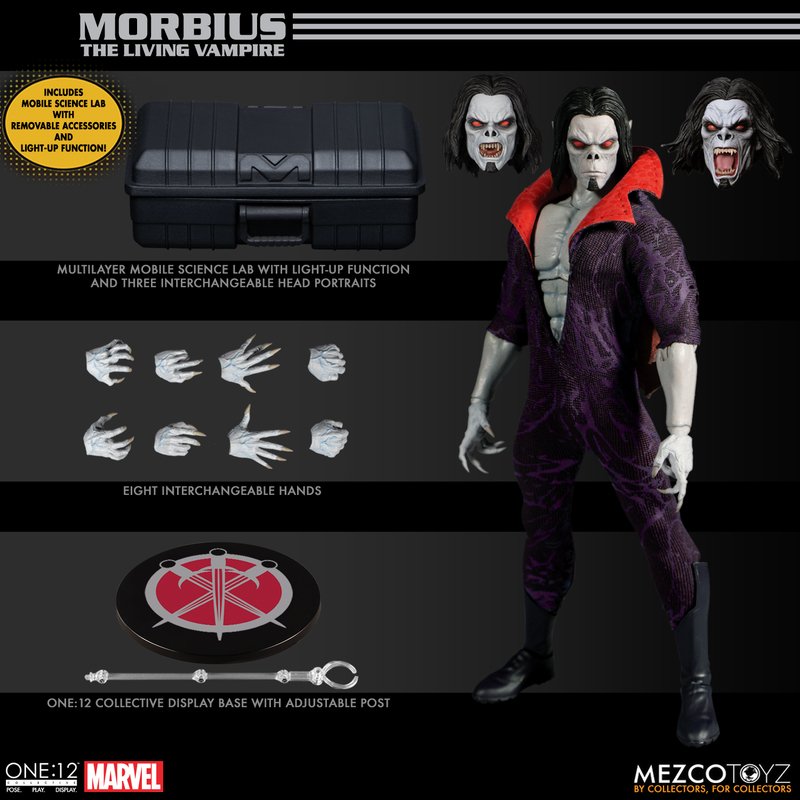 Pedido Morbius - One:12 Collective marca Mezco Toyz 76940 escala pequeña 1/12