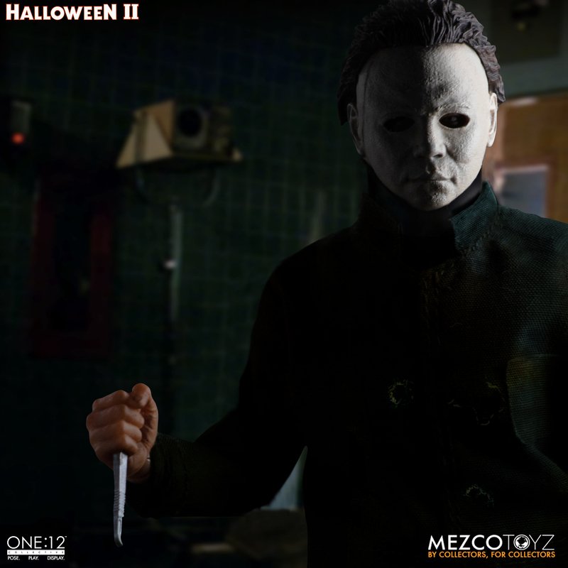 Pedido Figura Michael Myers - Halloween II (1981) - One:12 Collective marca Mezco Toyz 76841 escala pequeña 1/12