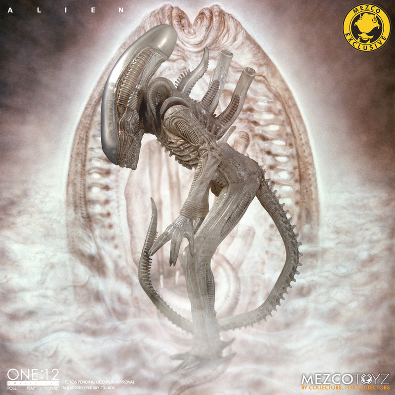 Pedido Figura Alien - Xenomorph Concept Edition Exclusive - One:12 Collective marca Mezco Toyz 76106 escala pequeña 1/12