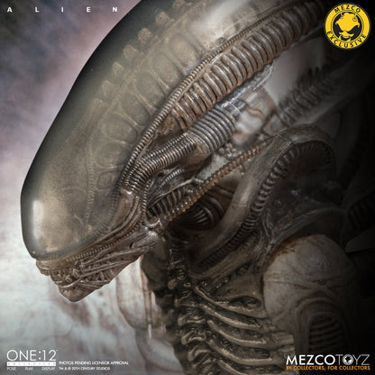 Pedido Figura Alien - Xenomorph Concept Edition Exclusive - One:12 Collective marca Mezco Toyz 76106 escala pequeña 1/12