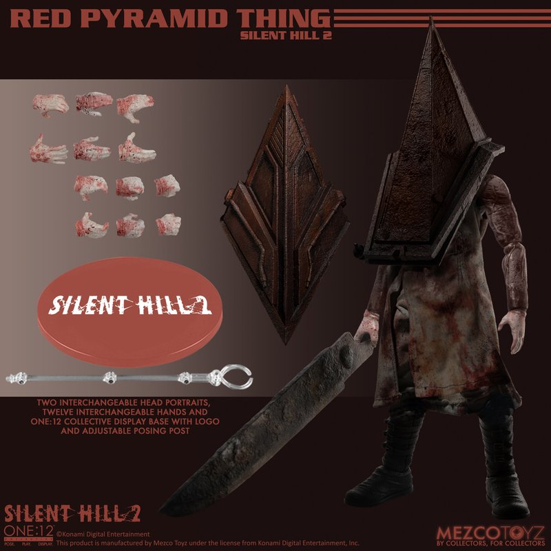 Pedido Figura Red Pyramid Thing - Silent Hill 2 One:12 Collective marca Mezco Toyz 75503 escala pequeña 1/12