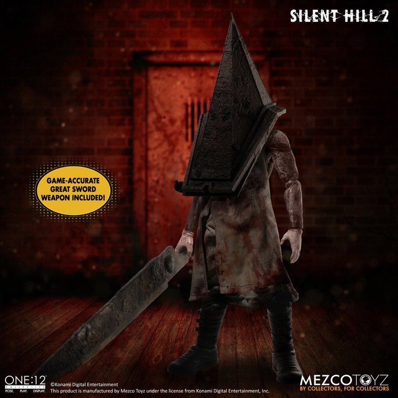 Pedido Figura Red Pyramid Thing - Silent Hill 2 One:12 Collective marca Mezco Toyz 75503 escala pequeña 1/12