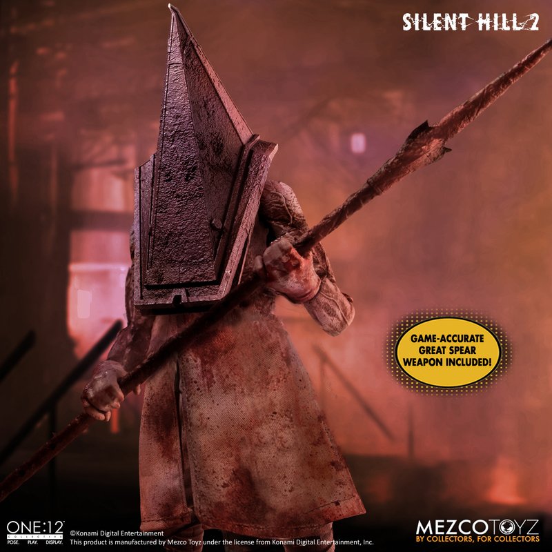 Pedido Figura Red Pyramid Thing - Silent Hill 2 One:12 Collective marca Mezco Toyz 75503 escala pequeña 1/12