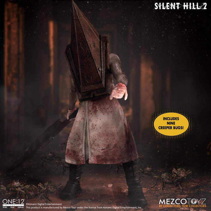 Pedido Figura Red Pyramid Thing - Silent Hill 2 One:12 Collective marca Mezco Toyz 75503 escala pequeña 1/12