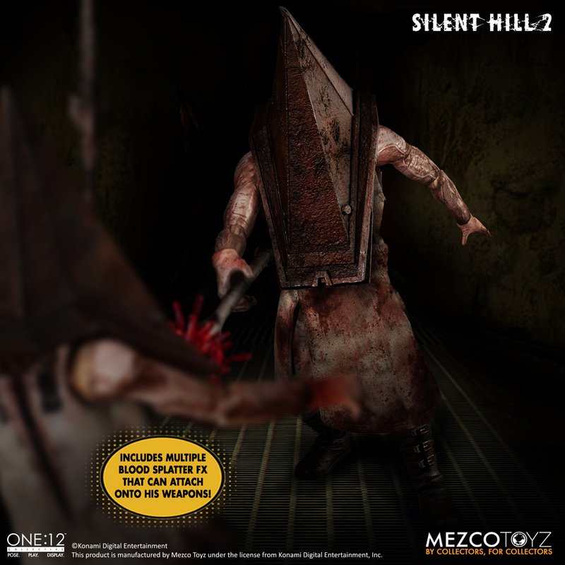 Pedido Figura Red Pyramid Thing - Silent Hill 2 One:12 Collective marca Mezco Toyz 75503 escala pequeña 1/12