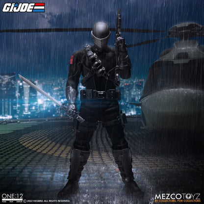 Pedido Figura Snake Eyes - G.I.Joe - Deluxe Edition One:12 Collective marca Mezco Toyz 76391 escala pequeña 1/12