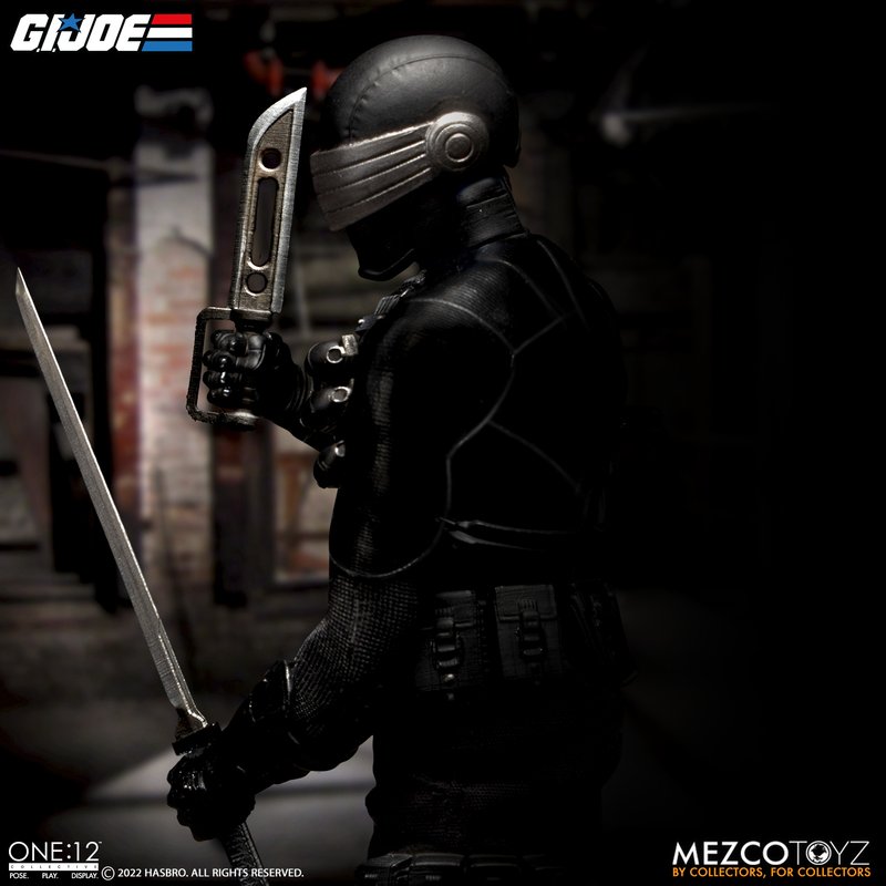 Pedido Figura Snake Eyes - G.I.Joe - Deluxe Edition One:12 Collective marca Mezco Toyz 76391 escala pequeña 1/12