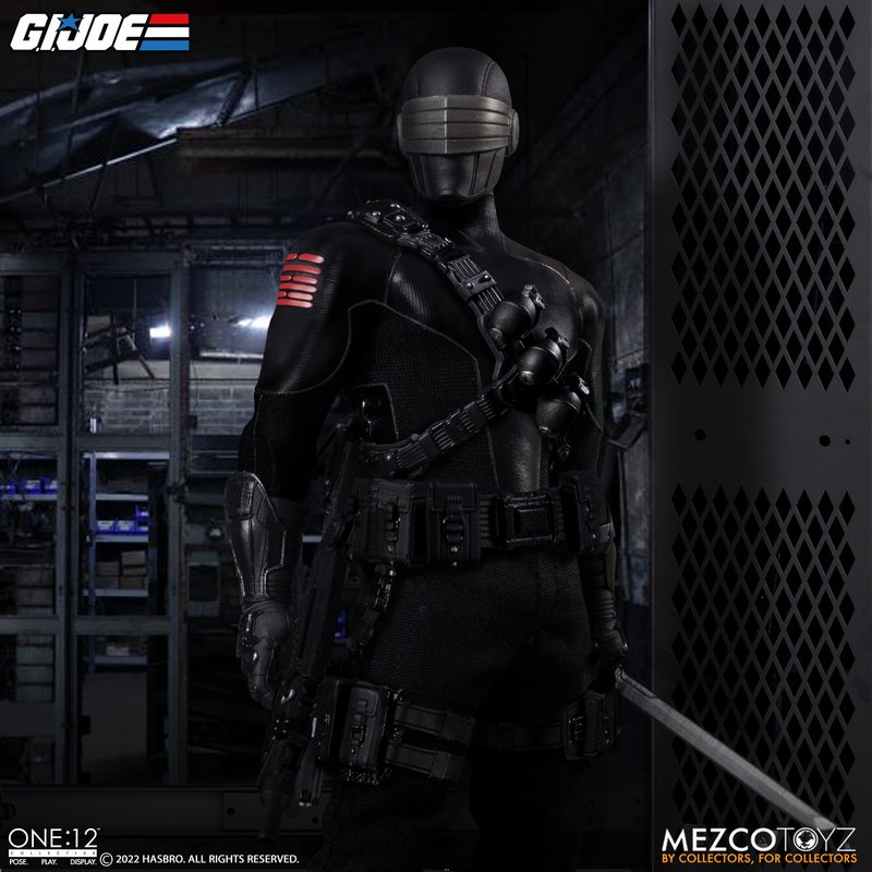 Pedido Figura Snake Eyes - G.I.Joe - Deluxe Edition One:12 Collective marca Mezco Toyz 76391 escala pequeña 1/12