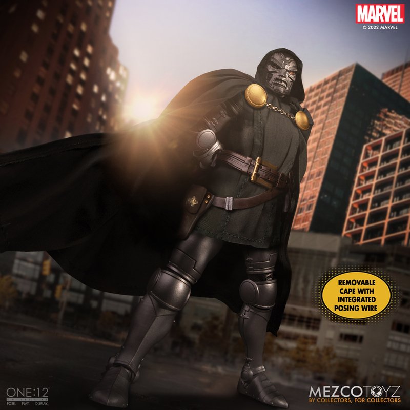 Pedido Figura Doctor Doom - One:12 Collective marca Mezco Toyz 77272 escala pequeña 1/12