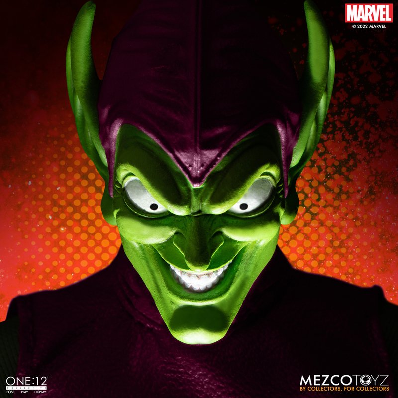 Pedido Figura Green Goblin Deluxe Edition - One:12 Collective marca Mezco Toyz 76464 escala pequeña 1/12