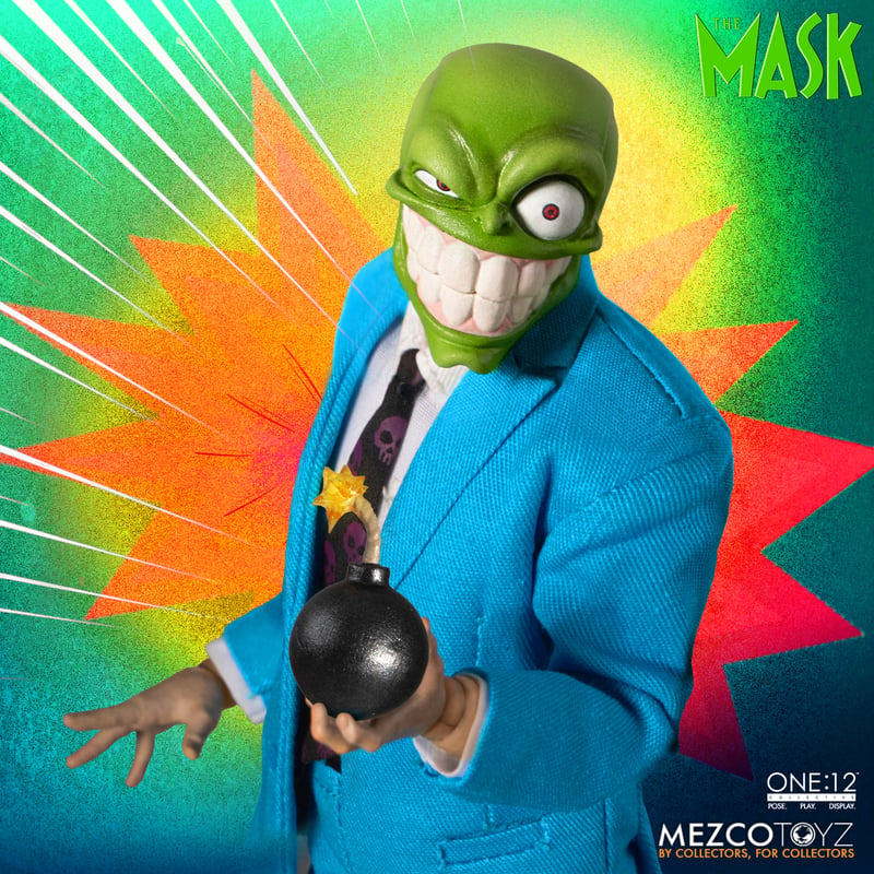 Preventa Figura The Mask (Deluxe Edition) - One:12 Collective marca Mezco Toyz 77700 escala pequeña 1/12